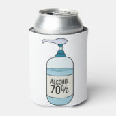 Rafraîchisseur Pour Canette Gel Sanitizer à la main avec 70% d'alcool (Can devant)