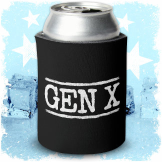 Rafraîchisseur Pour Canette Gen X Gen Xer Génération X Gen X