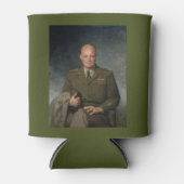 Rafraîchisseur Pour Canette Général Dwight Eisenhower Portrait peint 5 étoiles (Devant)