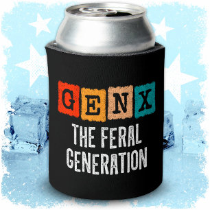 Rafraîchisseur Pour Canette Génération X Gen Xer Gen X Génération Feral