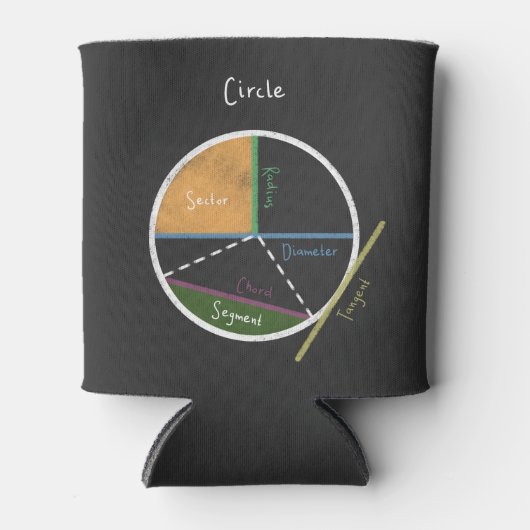 Rafraîchisseur Pour Canette Géométrie d'une géométrie circulaire (Devant)