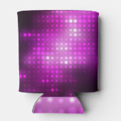 Rafraîchisseur Pour Canette Géométrie rose : Arrière - plan Carré Abstrait. (Dos)