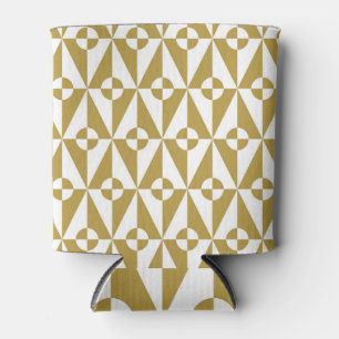Rafraîchisseur Pour Canette Géométrique Abstraite : Motif Vintage sans fil