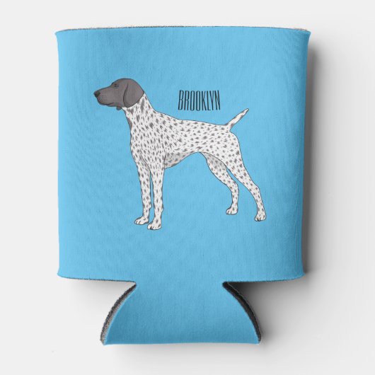 Rafraîchisseur Pour Canette German Shorthred Pointer dog (Devant)