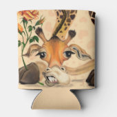 Rafraîchisseur Pour Canette Giraffe Romantique - Messieurs - Ajouter Votre Tex (Dos)