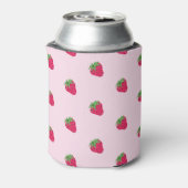 Rafraîchisseur Pour Canette Glitter Fraise Rose Cool (Can Dos)