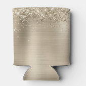 Rafraîchisseur Pour Canette Glittery Champagne Foil 30e anniversaire (Dos)