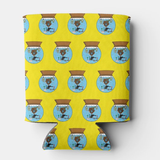 Rafraîchisseur Pour Canette Globe des neiges avec chant Blackbird (Dos)