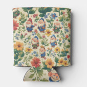 Rafraîchisseur Pour Canette Gnome a flower motif design (Dos)