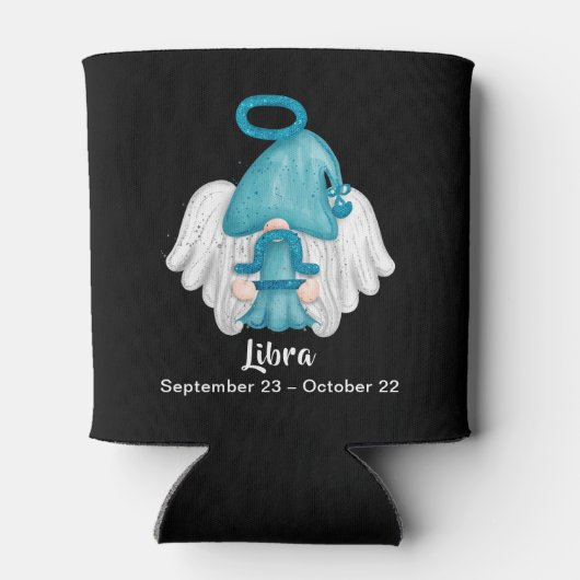 Rafraîchisseur Pour Canette Gnome Libra Astrologie Signal Angel (Dos)