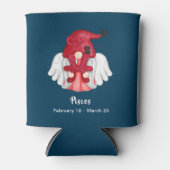 Rafraîchisseur Pour Canette Gnome Pisces Astrologie Signal Angel (Devant)