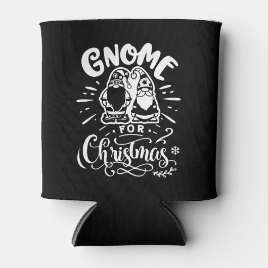 Rafraîchisseur Pour Canette Gnome pour Noël (Devant)