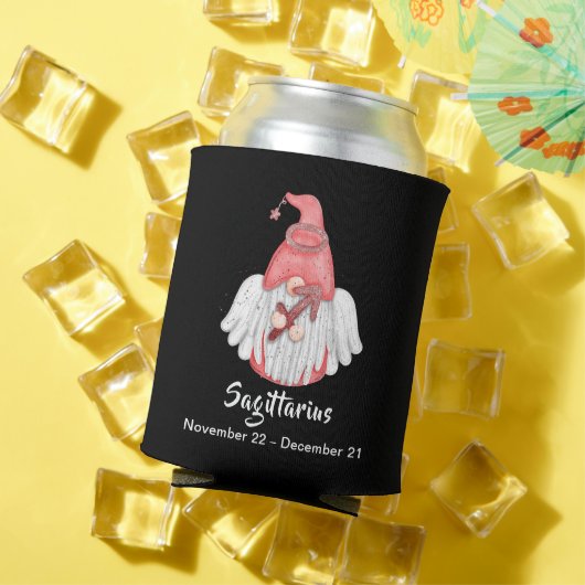 Rafraîchisseur Pour Canette Gnome Sagittarius Astrologie Signal Angel (Été in situ)