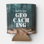 Rafraîchisseur Pour Canette Go Geocaching Woods & Trail Geocacher Cadeau (Dos)