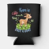 Rafraîchisseur Pour Canette GOAT Lover | Just a Goat GetYerGoat™ (Devant)