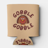 Rafraîchisseur Pour Canette Gobble Gobble Thanksgiving  (Dos)