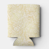 Rafraîchisseur Pour Canette Gold floral leaves (Dos)