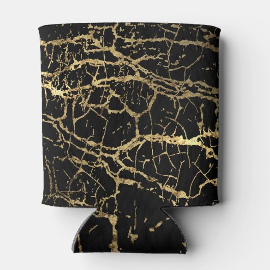 Rafraîchisseur Pour Canette Gold Marbling Texture : Elément Design Luxe (Dos)