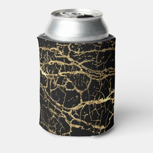 Rafraîchisseur Pour Canette Gold Marbling Texture : Elément Design Luxe (Can Dos)