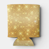 Rafraîchisseur Pour Canette Gold Sparkle Graduation Party Personnalisé 2025 (Dos)