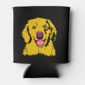 Rafraîchisseur Pour Canette Golden Retriever Pop Art Can Cooler (Devant)