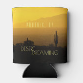 Rafraîchisseur Pour Canette Golden Sunset Cactus Desert Dreams Phoenx AZ (Dos)