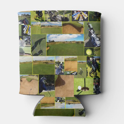 Rafraîchisseur Pour Canette Golf Collage (Dos)