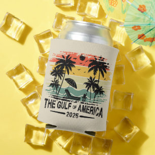 Rafraîchisseur Pour Canette Golfe d'Amérique conception patriotique vintage-am