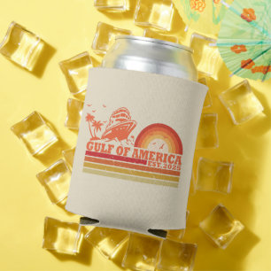 Rafraîchisseur Pour Canette Golfe d'Amérique patriotique vintage-américaine