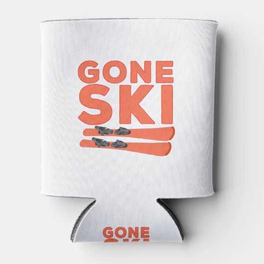 Rafraîchisseur Pour Canette Gone Ski (Devant)