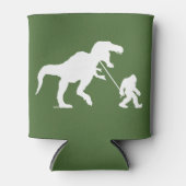 Rafraîchisseur Pour Canette Gone Squatchin avec T-rex (Devant)