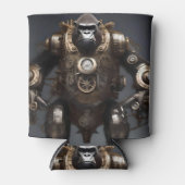 Rafraîchisseur Pour Canette Gorilla Steampunk futuriste, (Devant)
