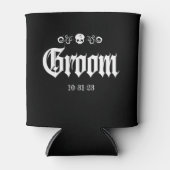 Rafraîchisseur Pour Canette Goth éffrayant Halloween jupe T-Shirt (Devant)