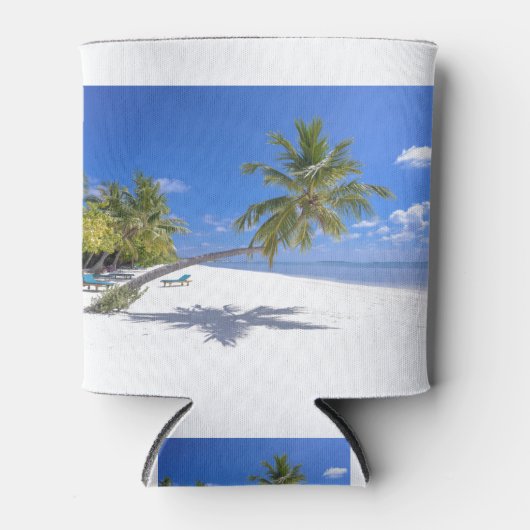 Rafraîchisseur Pour Canette Grace Bay, Turcs & Caicos Sable & Blue Ocean Waves (Devant)