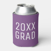 Rafraîchisseur Pour Canette Grad Bold Text 2025 Purple Graduation (Can devant)