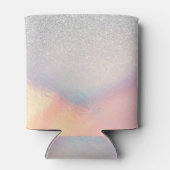 Rafraîchisseur Pour Canette Gradient holographique de Silver Glitter (Dos)