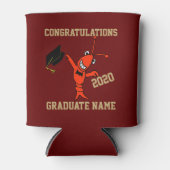 Rafraîchisseur Pour Canette Graduation de l'écrevisse mignonne (Devant)