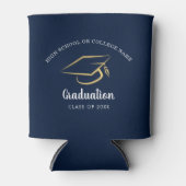 Rafraîchisseur Pour Canette Graduation Moderne 2025 Grad Party (Devant)