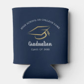 Rafraîchisseur Pour Canette Graduation Moderne 2025 Grad Party (Dos)