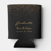 Rafraîchisseur Pour Canette Graduation party or noir (Dos)