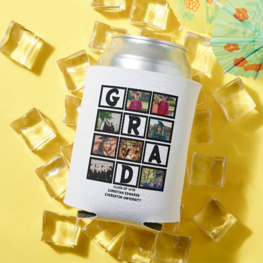 Rafraîchisseur Pour Canette Graduation Personnalisée Classe De 8E Année Collag (Été in situ)