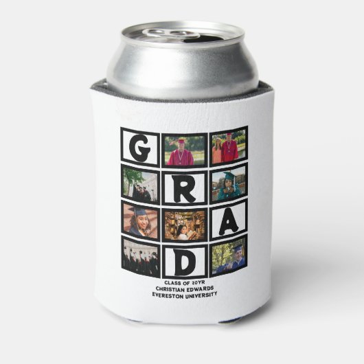 Rafraîchisseur Pour Canette Graduation Personnalisée Classe De 8E Année Collag (Can Dos)