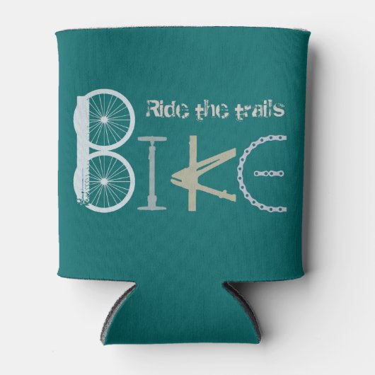 Rafraîchisseur Pour Canette Graffiti Bike Words de pièces Graphisme Art (Devant)