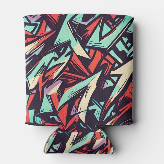 Rafraîchisseur Pour Canette Graffiti moderne (Dos)