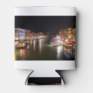 Rafraîchisseur Pour Canette Grand Canal de nuit à Venise, Italie