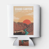 Rafraîchisseur Pour Canette Grand canyon national park emblem patch logo (Dos)