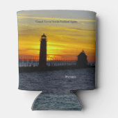 Rafraîchisseur Pour Canette Grand Haven South Pierhead Lights peut refroidir (Dos)