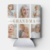 Rafraîchisseur Pour Canette Grand-mère personnalisée peut refroidir | Photos p (Dos)