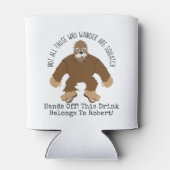 Rafraîchisseur Pour Canette Grand pied personnalisé (Dos)