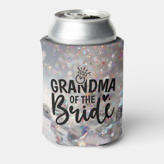 Rafraîchisseur Pour Canette Grandma of the Bride Sparkle Diamonds  (Can Dos)